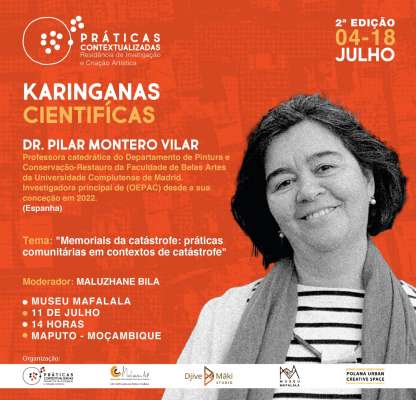 11/07/ 2026 El GREPAC participa en las Karinganas Científicas en el Museu Mafalala en Maputo, Moçambique
